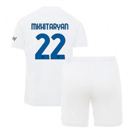 Baby Fußballbekleidung Inter Milan Henrikh Mkhitaryan #22 Auswärtstrikot 2023-24 Kurzarm (+ kurze hosen)